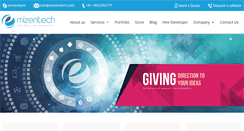 Desktop Screenshot of emizentech.com